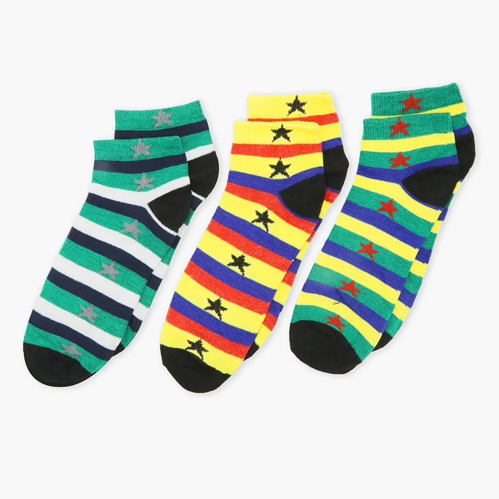 Men’s Loafer Sock Pack of 3