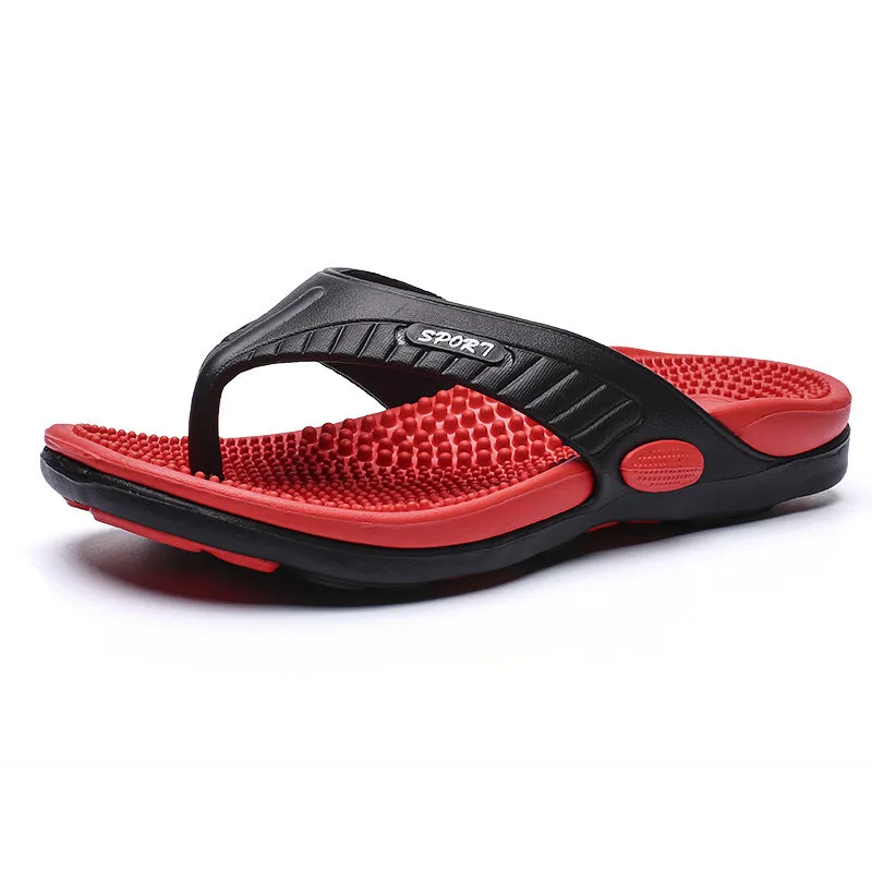 Men's Quick-Dry Flip Flop Thong Sandals Indoor and Outdoor 4.0