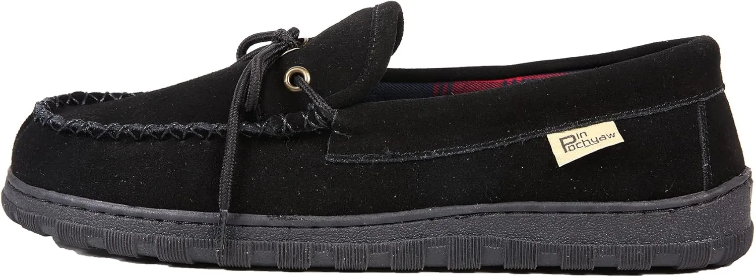 Men's Sheepskin Moccasin Indoor/Outdoor Slippers