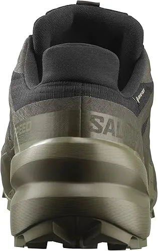 Men's Speedcross 6 GTX Shoe - Black/Peat/Deep Lichen Green