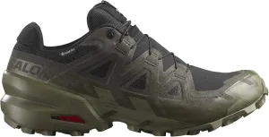 Men's Speedcross 6 GTX Shoe - Black/Peat/Deep Lichen Green
