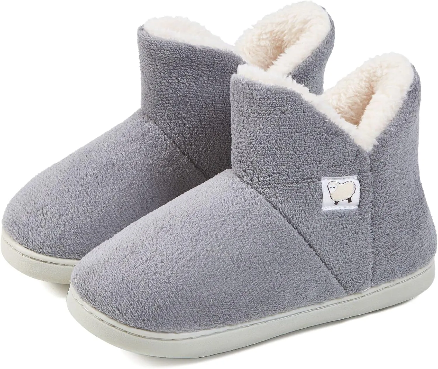Mens Womens Comfort Slippers Plush Lining Winter Booties Slipper Memory Foam House Shoes Warm Boots Slippers