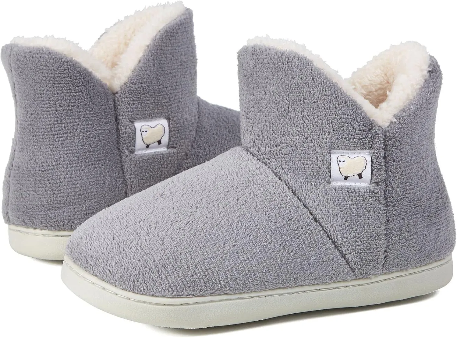 Mens Womens Comfort Slippers Plush Lining Winter Booties Slipper Memory Foam House Shoes Warm Boots Slippers
