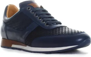Mezlan Maxim Shoe - Men's Luxury Sneaker, Handcrafted in Spain, Medium Width,Designed to Wear in Formal and Sophisticated Events