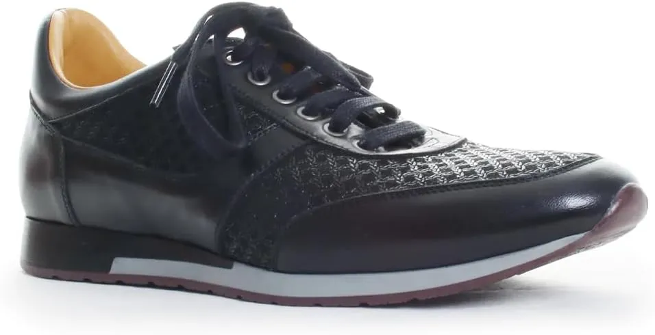 Mezlan Maxim Shoe - Men's Luxury Sneaker, Handcrafted in Spain, Medium Width,Designed to Wear in Formal and Sophisticated Events
