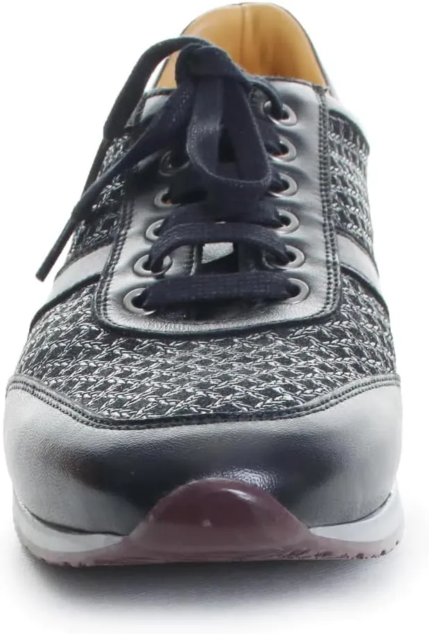 Mezlan Maxim Shoe - Men's Luxury Sneaker, Handcrafted in Spain, Medium Width,Designed to Wear in Formal and Sophisticated Events