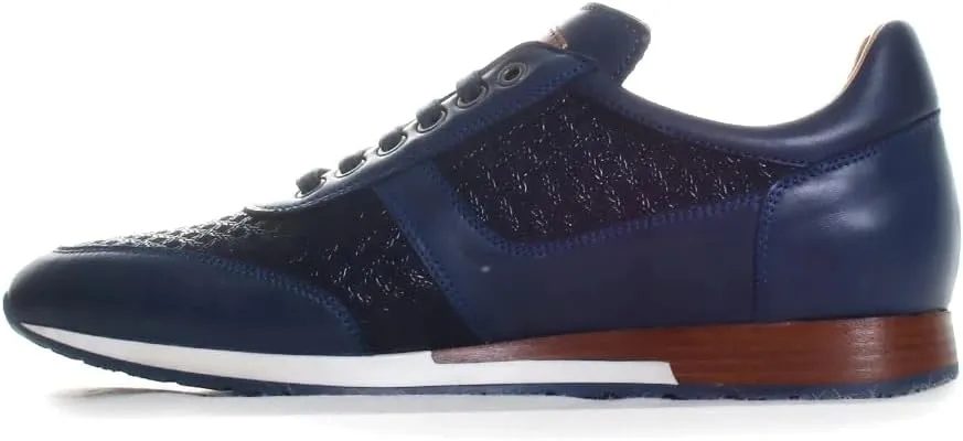 Mezlan Maxim Shoe - Men's Luxury Sneaker, Handcrafted in Spain, Medium Width,Designed to Wear in Formal and Sophisticated Events