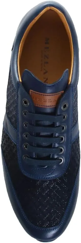 Mezlan Maxim Shoe - Men's Luxury Sneaker, Handcrafted in Spain, Medium Width,Designed to Wear in Formal and Sophisticated Events