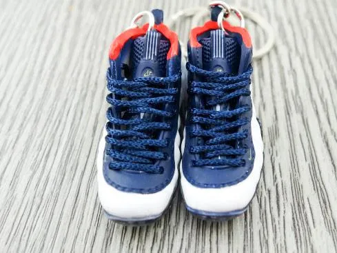Mini sneaker keychain 3D Foam One Team USA - Olympic