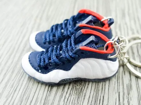 Mini sneaker keychain 3D Foam One Team USA - Olympic