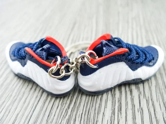 Mini sneaker keychain 3D Foam One Team USA - Olympic