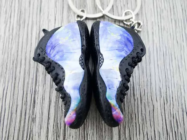 Mini sneaker keychain 3D Foam - Sky