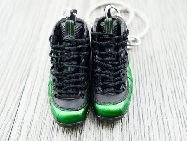 Mini sneaker keychain 3D Foam - Space Green