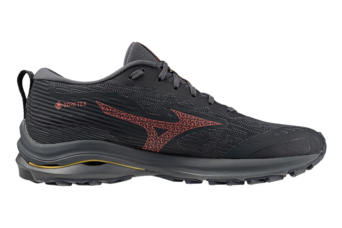 Mizuno Wave Rider GTX D Ebony/Dubarry/Citrus Womens