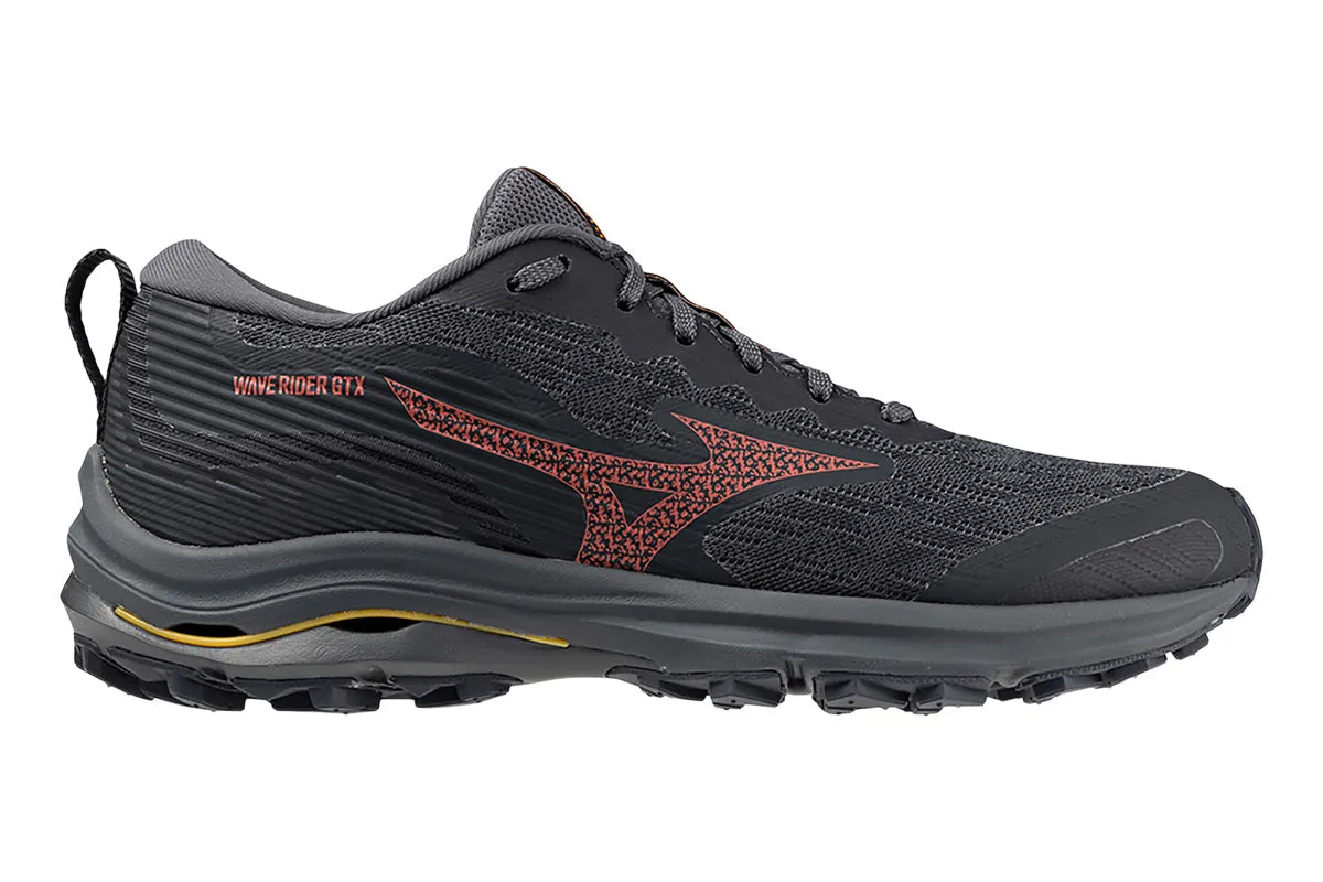 Mizuno Wave Rider GTX D Ebony/Dubarry/Citrus Womens