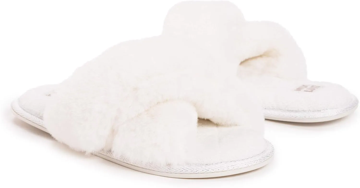 MUK LUKS Women's Perley Criss Cross Slipper