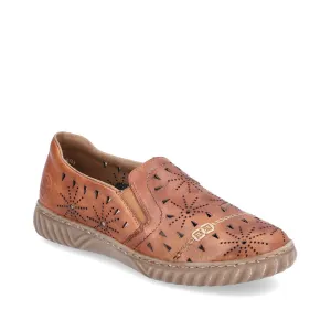 N0967 Brown Slip On Shoe