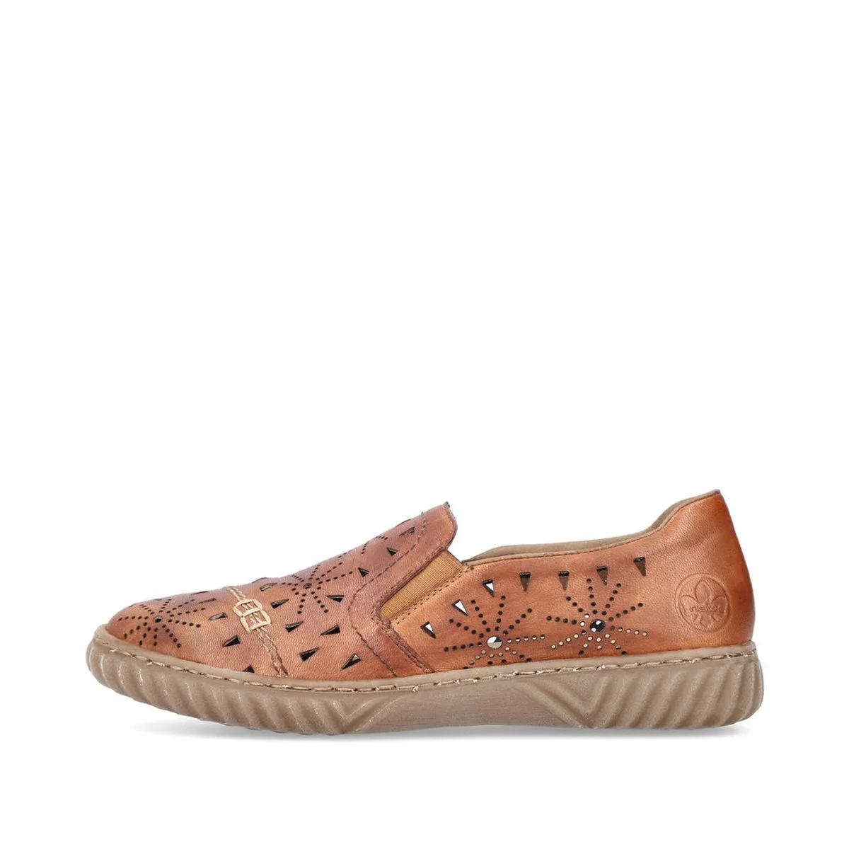 N0967 Brown Slip On Shoe