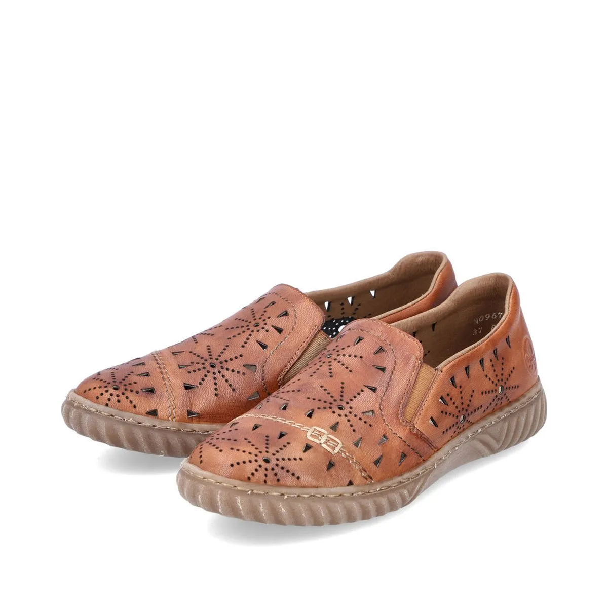 N0967 Brown Slip On Shoe