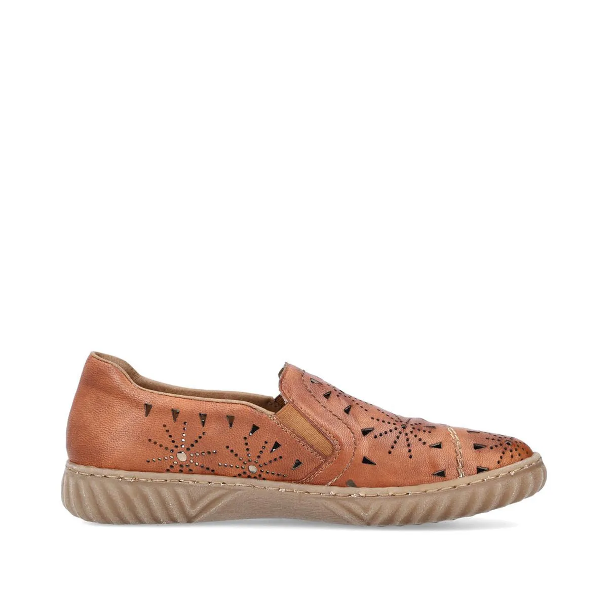 N0967 Brown Slip On Shoe