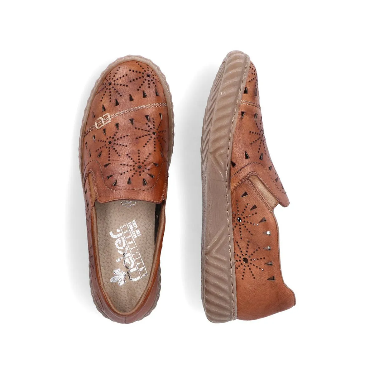 N0967 Brown Slip On Shoe
