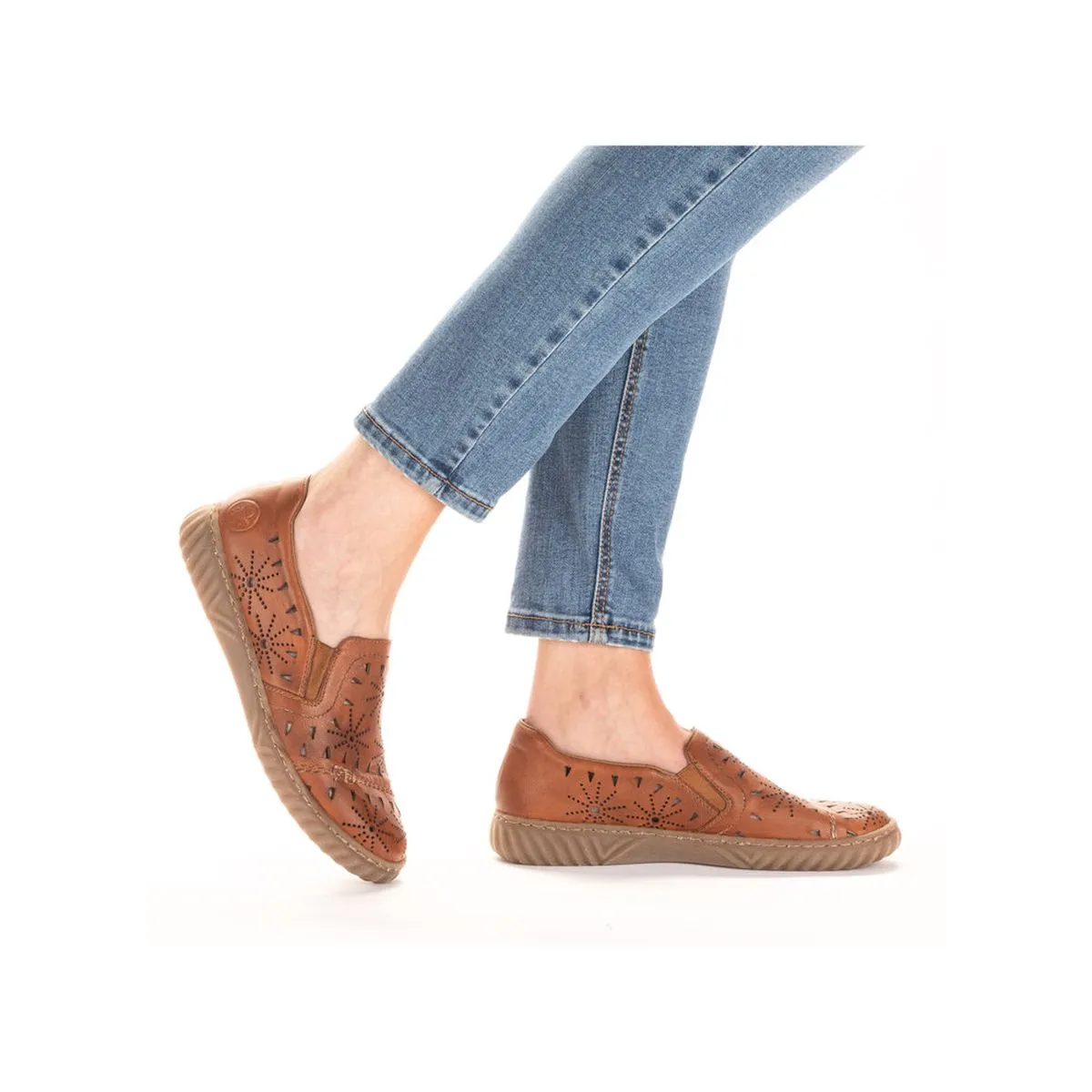 N0967 Brown Slip On Shoe