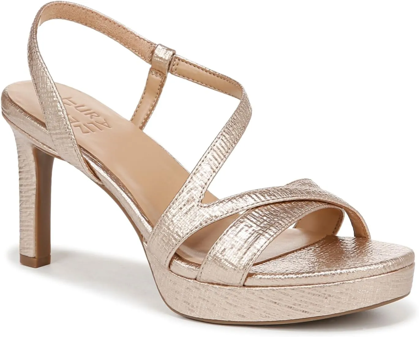 Naturalizer Women's Abby Strappy Platform Dress Sandal
