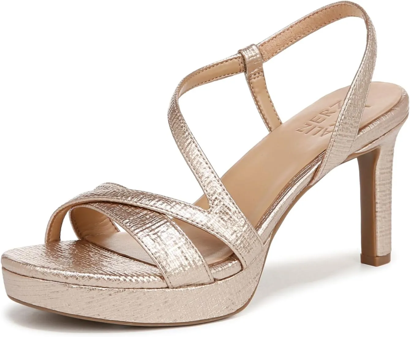 Naturalizer Women's Abby Strappy Platform Dress Sandal