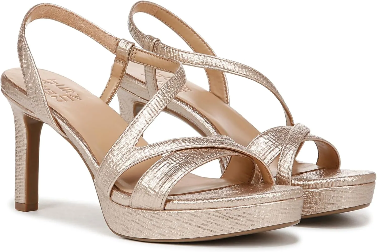 Naturalizer Women's Abby Strappy Platform Dress Sandal