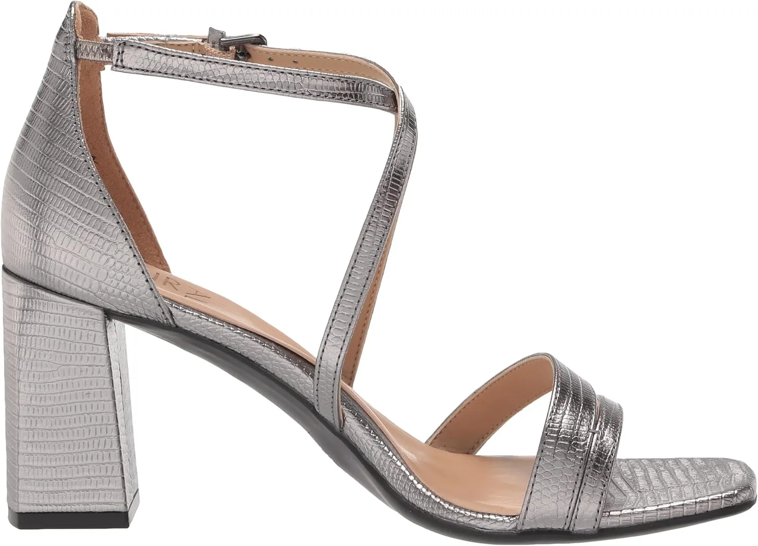 Naturalizer Women's Tiff Square Toe Block Heel Sandal