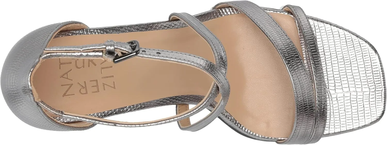 Naturalizer Women's Tiff Square Toe Block Heel Sandal