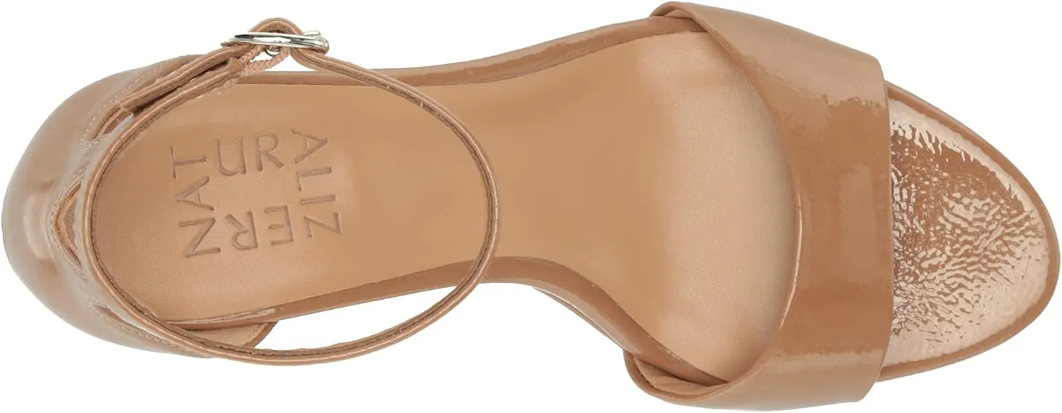 Naturalizer Women's Vera Wedge Ankle Strap Sandal