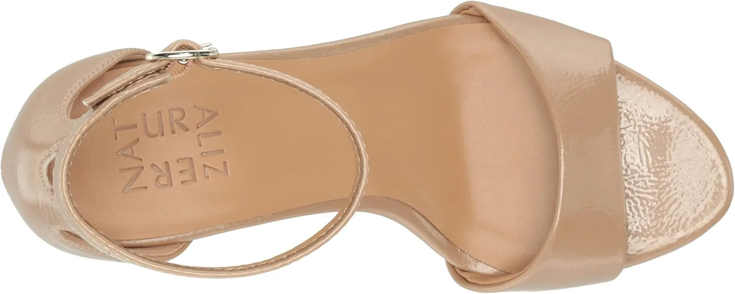 Naturalizer Women's Vera Wedge Ankle Strap Sandal