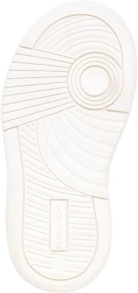 Nautica Girls Fashion Shoe - Lace-Up Low-Top Tennis Sneakers for Big Kids, Little Kids & Toddlers (Regular Heel/Platform Sole)
