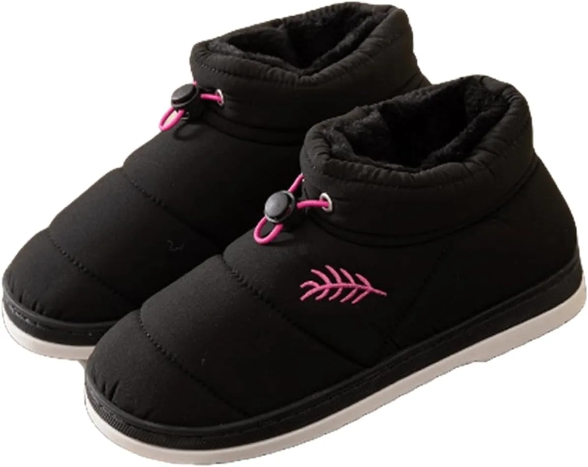 Nevka Fuzzy Slipper with Warm Plush Water & Wind Proof Non-slip Grip for Cozy Secure Steps Winter Comfort Redefined