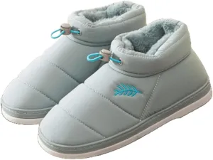 Nevka Fuzzy Slipper with Warm Plush Water & Wind Proof Non-slip Grip for Cozy Secure Steps Winter Comfort Redefined