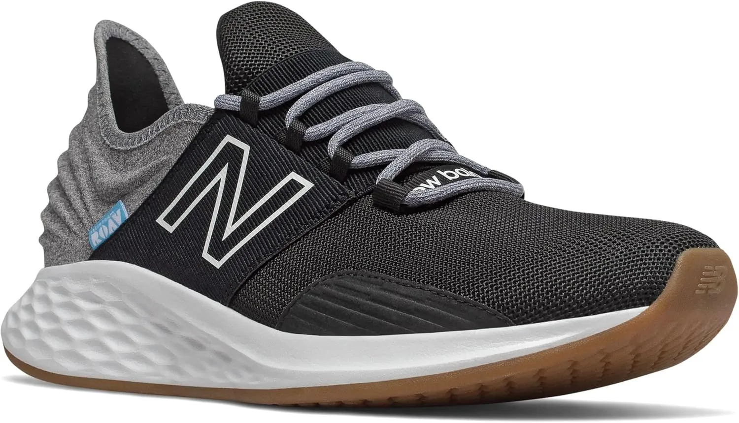 New Balance Men's Fresh Foam Roav V1 Sneaker, Black, 9-11