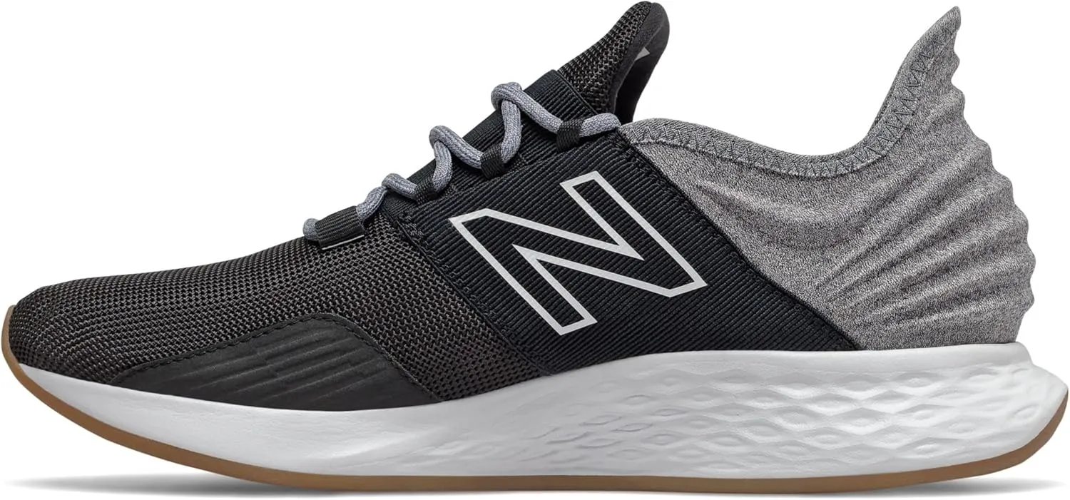 New Balance Men's Fresh Foam Roav V1 Sneaker, Black, 9-11