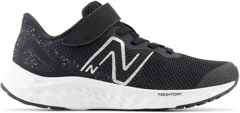 New Balance Unisex-Child Fresh Foam Arishi V4 Hook & Loop Running Shoe