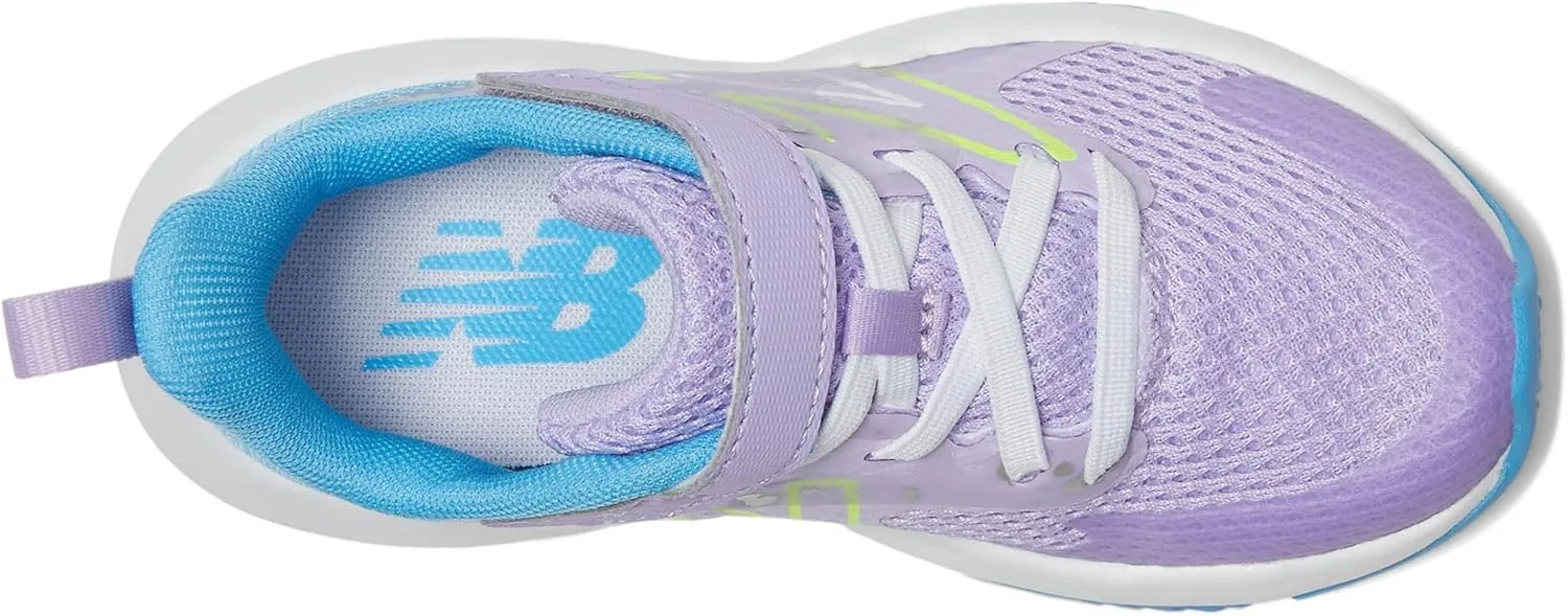 New Balance Unisex-Child Rave Run V2 Bungee Lace with Top Strap Shoe