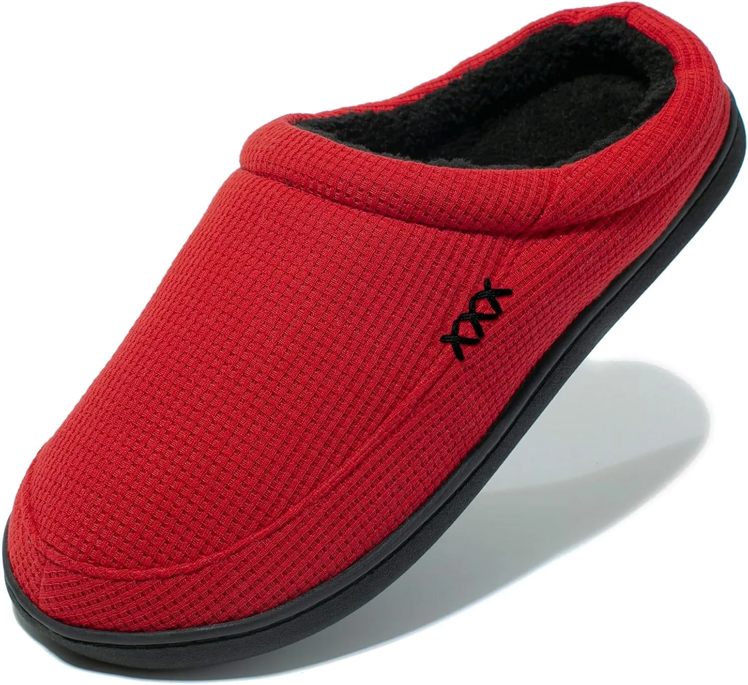 NewDenBer Women's Cozy Memory Foam Slippers Soft Fleece Lined Slip on Indoor Outdoor House Shoes