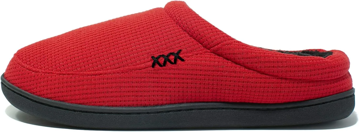 NewDenBer Women's Cozy Memory Foam Slippers Soft Fleece Lined Slip on Indoor Outdoor House Shoes