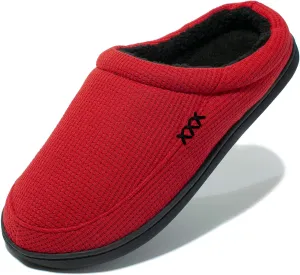 NewDenBer Women's Cozy Memory Foam Slippers Soft Fleece Lined Slip on Indoor Outdoor House Shoes