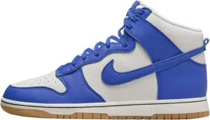 Nike Dunk High Retro SE Men's Shoes (FV6612-001, Phantom/Pale Ivory/Gum Yellow/Racer Blue) Size 11