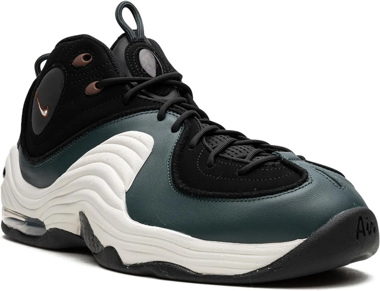 Nike Men's Air Penny 2 Sneaker - Black, 3.5