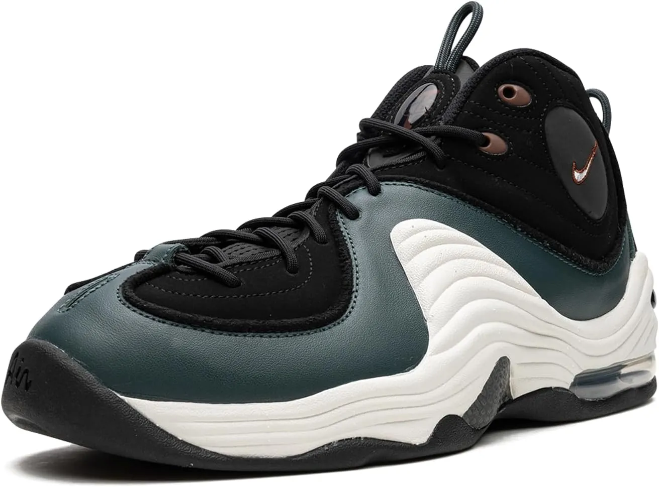 Nike Men's Air Penny 2 Sneaker - Black, 3.5