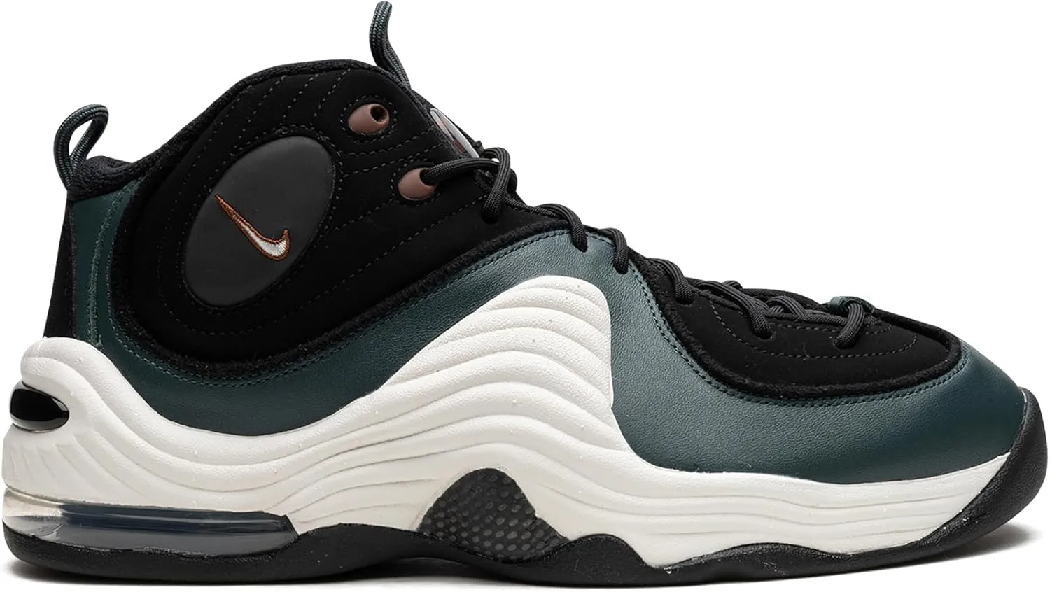 Nike Men's Air Penny 2 Sneaker - Black, 3.5