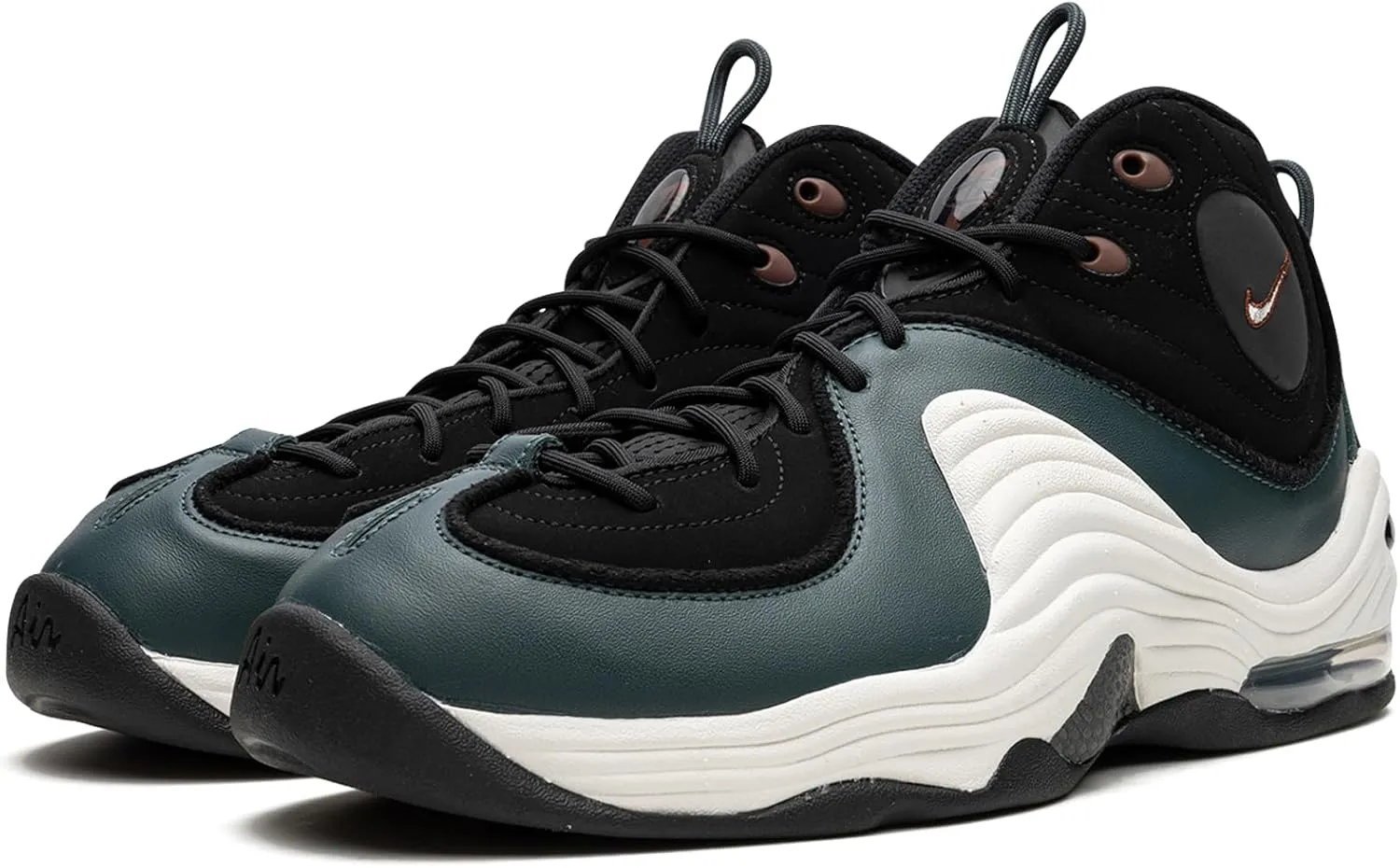 Nike Men's Air Penny 2 Sneaker - Black, 3.5