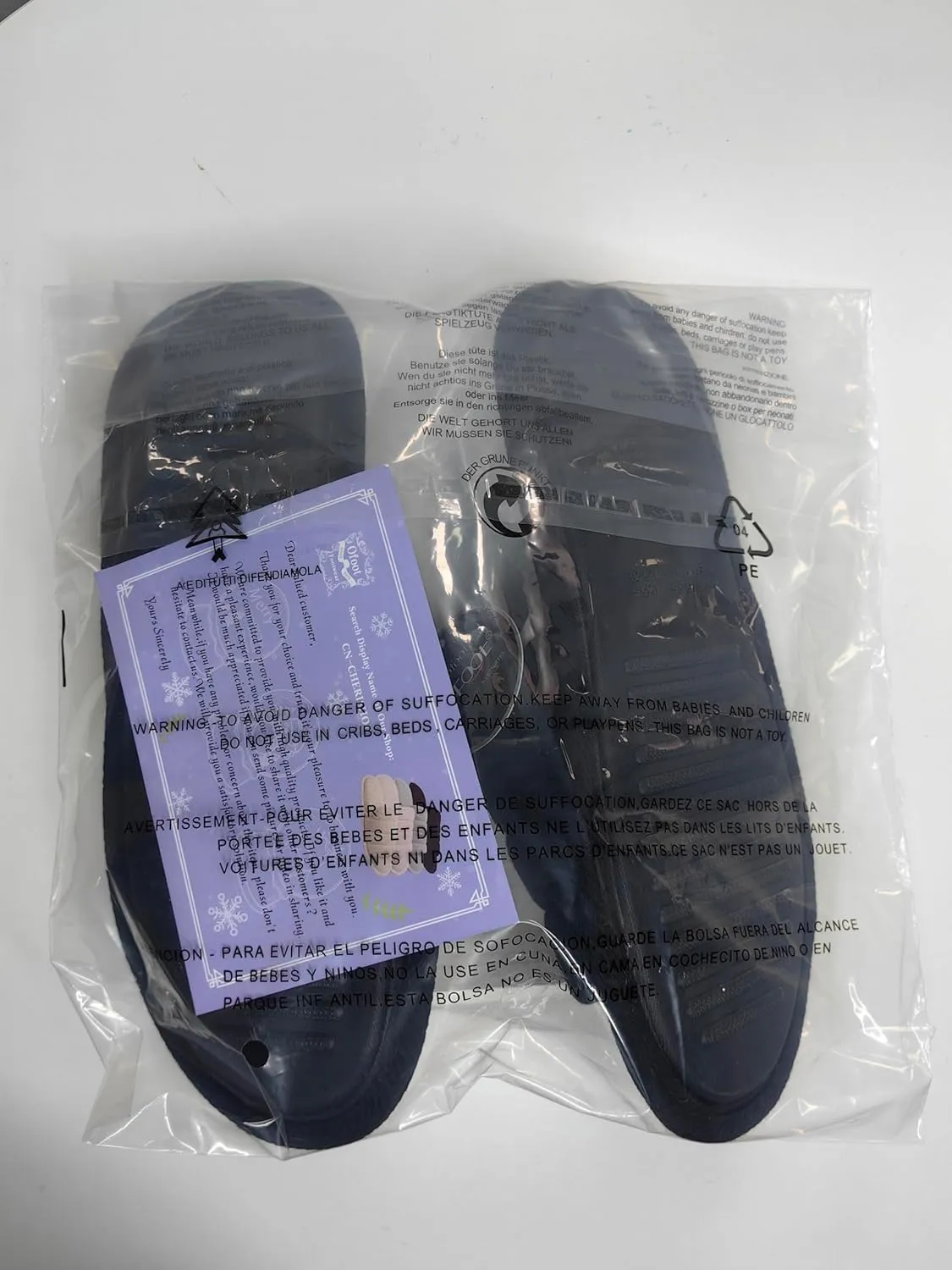 ofoot Mens Cotton Open Toe House Flat Slippers,Male Breathable Summer Indoor Slides, Memory Foam Anti Slip Sole
