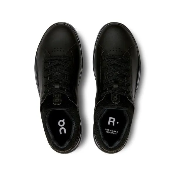 On All Black The Roger Advantage Women's Athletic Shoes 48.98103